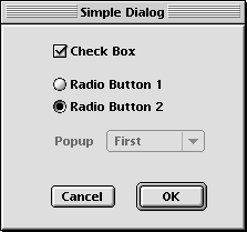 Sample Dialog 6-2